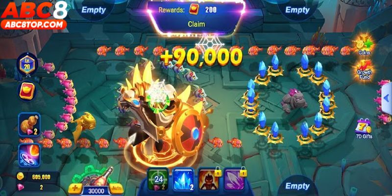 Jackpot Fishery mang đến giao diện game nổi bật